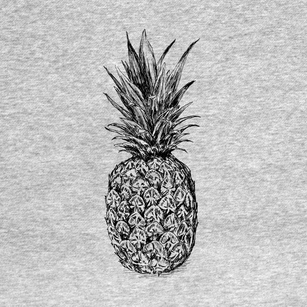 Pineapple print by rachelsfinelines